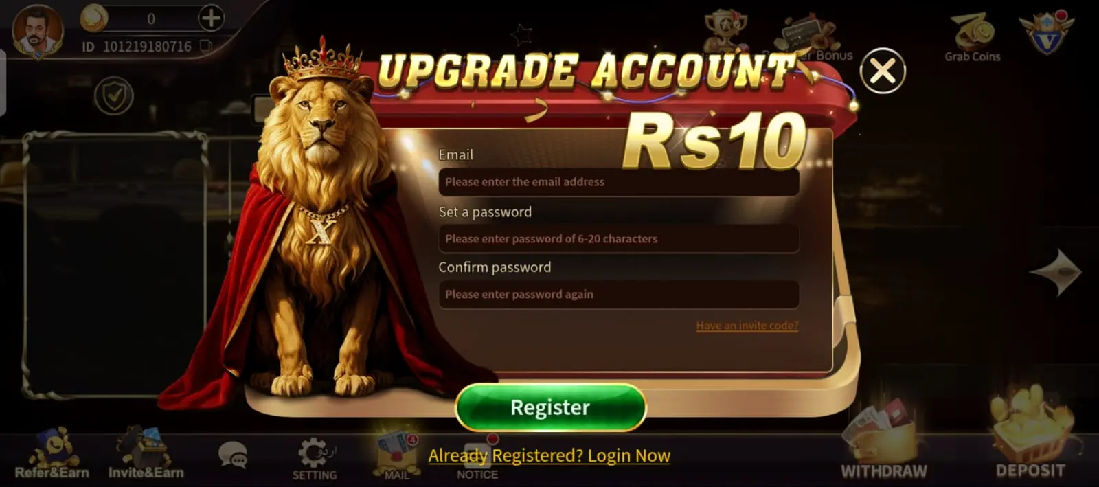 Register and Login Guide for Rolex Casino